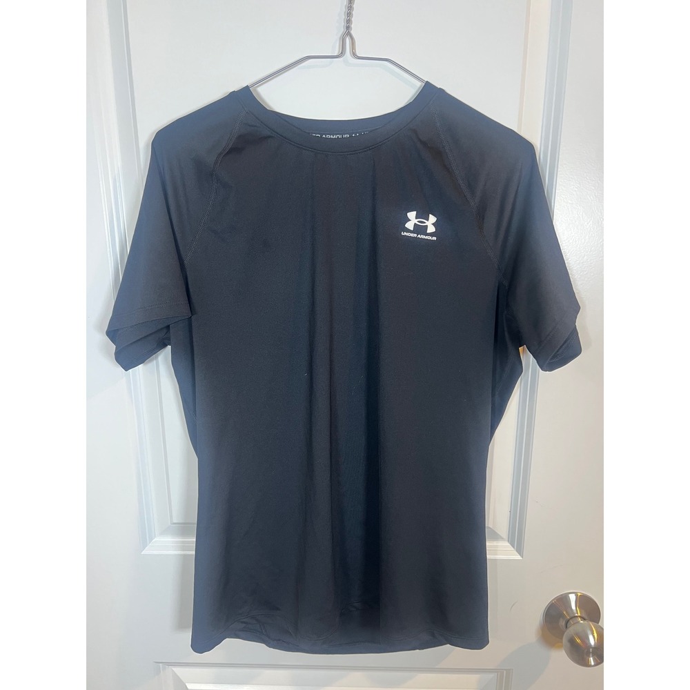 Under Armour Mens Compression‎ Shirt HeatGear Black XL